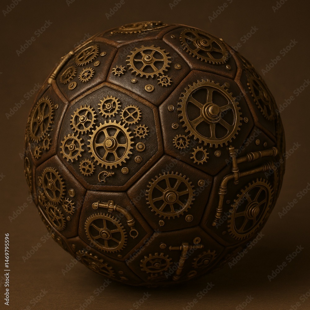 Victorian-era soccer ball Victorian-era soccer ball