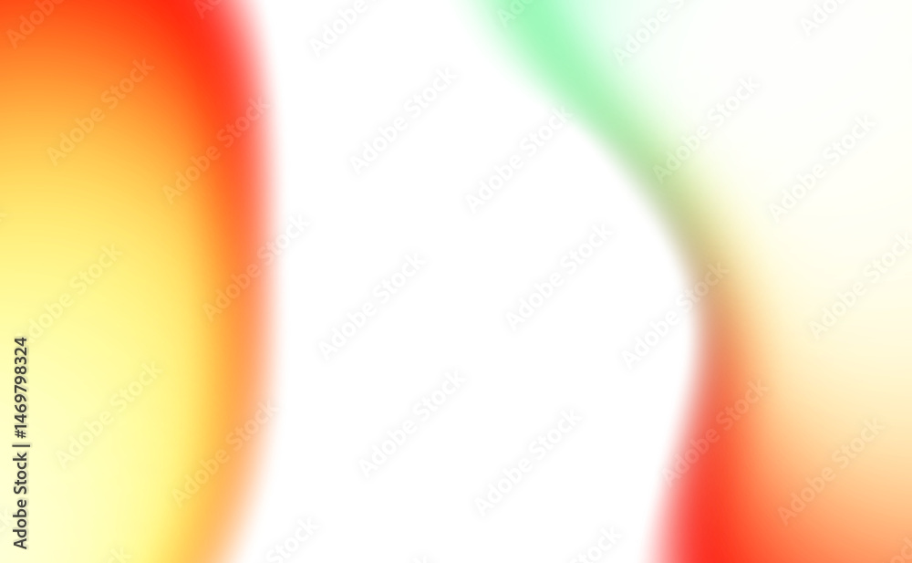 vibrant color gradients shape cutout on transparent background, abstract glowing multicolored blurred gradients shape, color spots cutout on transparent background