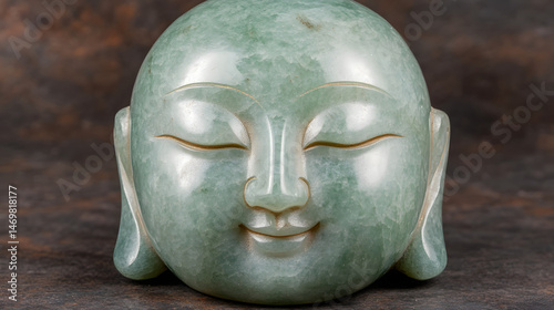 Serene Jade Buddha Carving A Masterpiece of Ancient Chinese Art