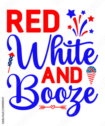 Red white and booze