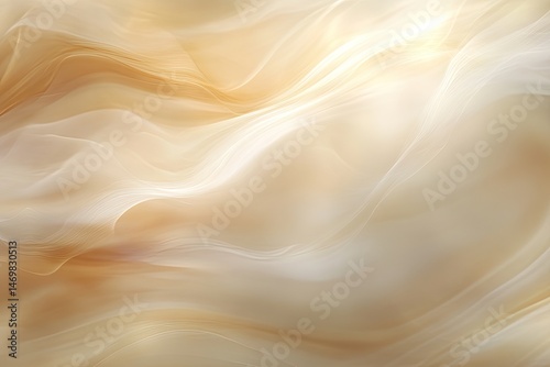 A background with blurred tones of champagne and alabaster refined and soft