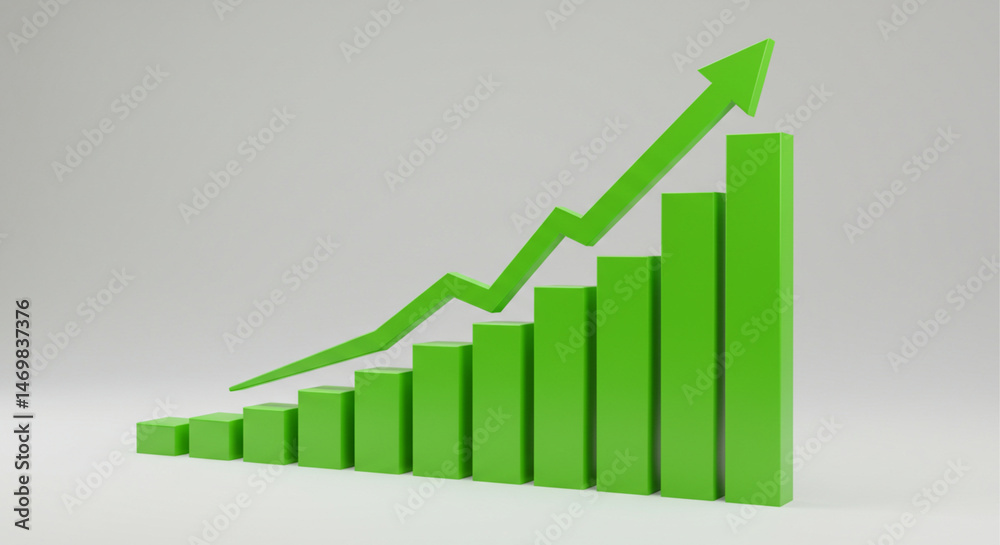 Green Growth Bar Chart Green Growth Bar Chart