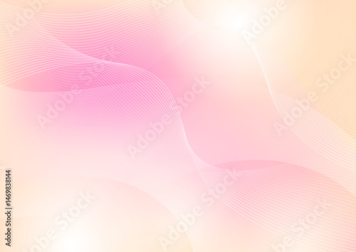 ピンクの抽象的なグラデーション背景	
