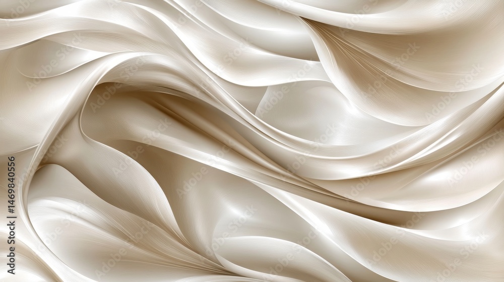 Obraz premium Abstract smoke patterns dance with profound coffee tones, generating a hypnotic visual encounter