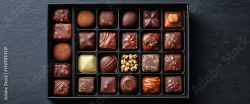 Assorted Chocolate Treats in a Gift Box