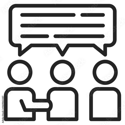 Conversation  Icon 