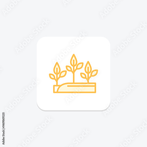 Bright Plantation, vector, pixel perfect, illustrator file