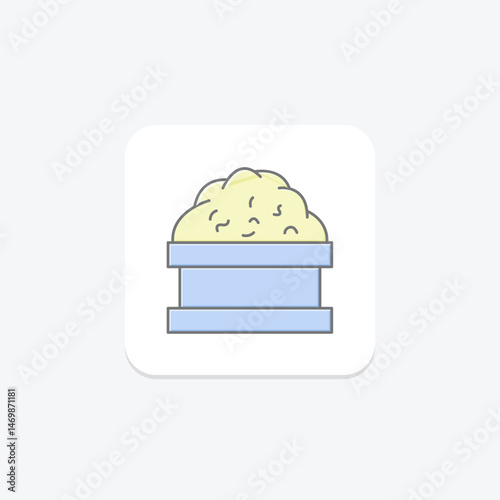 Vermicompost Scene, vector, pixel perfect, illustrator file