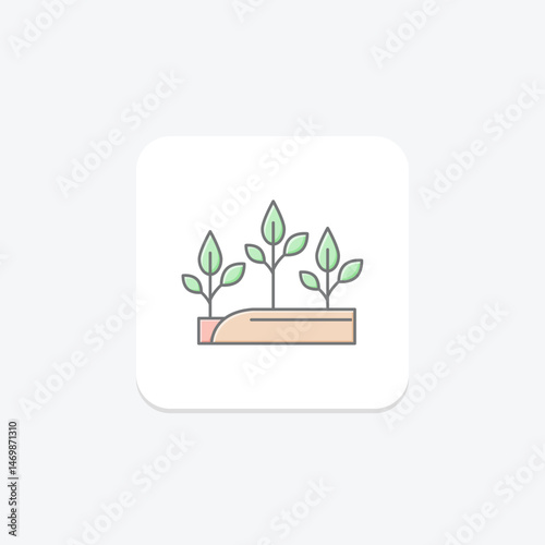 Bright Plantation, vector, pixel perfect, illustrator file