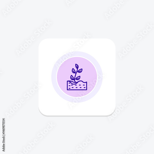 Fertile Land Lines, vector, pixel perfect, illustrator file