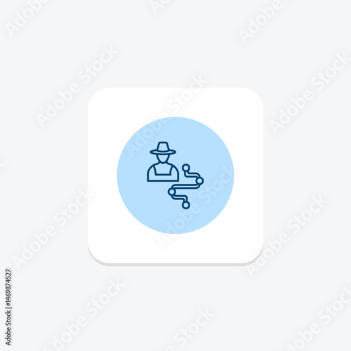 Farmer’s Journey, vector, pixel perfect, illustrator file