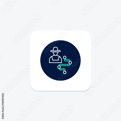 Farmer’s Journey, vector, pixel perfect, illustrator file