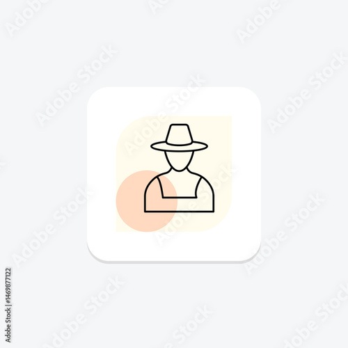 Hay In Sunset, vector, pixel perfect, illustrator file