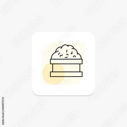Vermicompost Scene, vector, pixel perfect, illustrator file