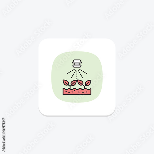 Sprinkler Motion, vector, pixel perfect, illustrator file