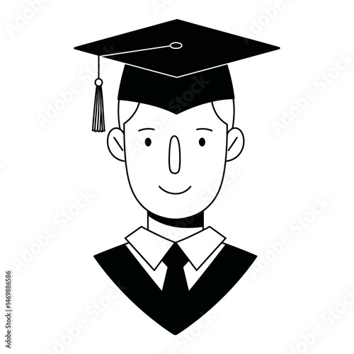 Celebrating Graduation A Proud Graduate's Portrait