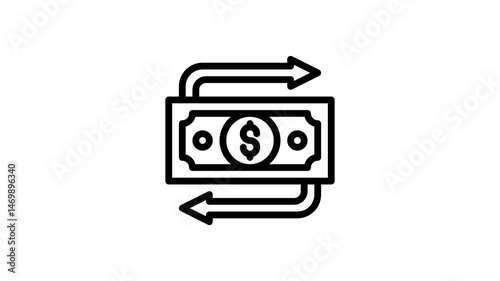 dollar animated icon