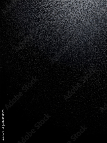 Wallpaper Mural Luxurious black leather, subtle grain, glossy sheen , reflective, grain, soft Torontodigital.ca