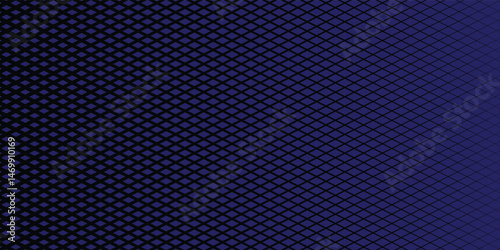 Triangles Halftone Pattern Vector Abstract Geometric Technology Background. Triangular Half Tone Texture.