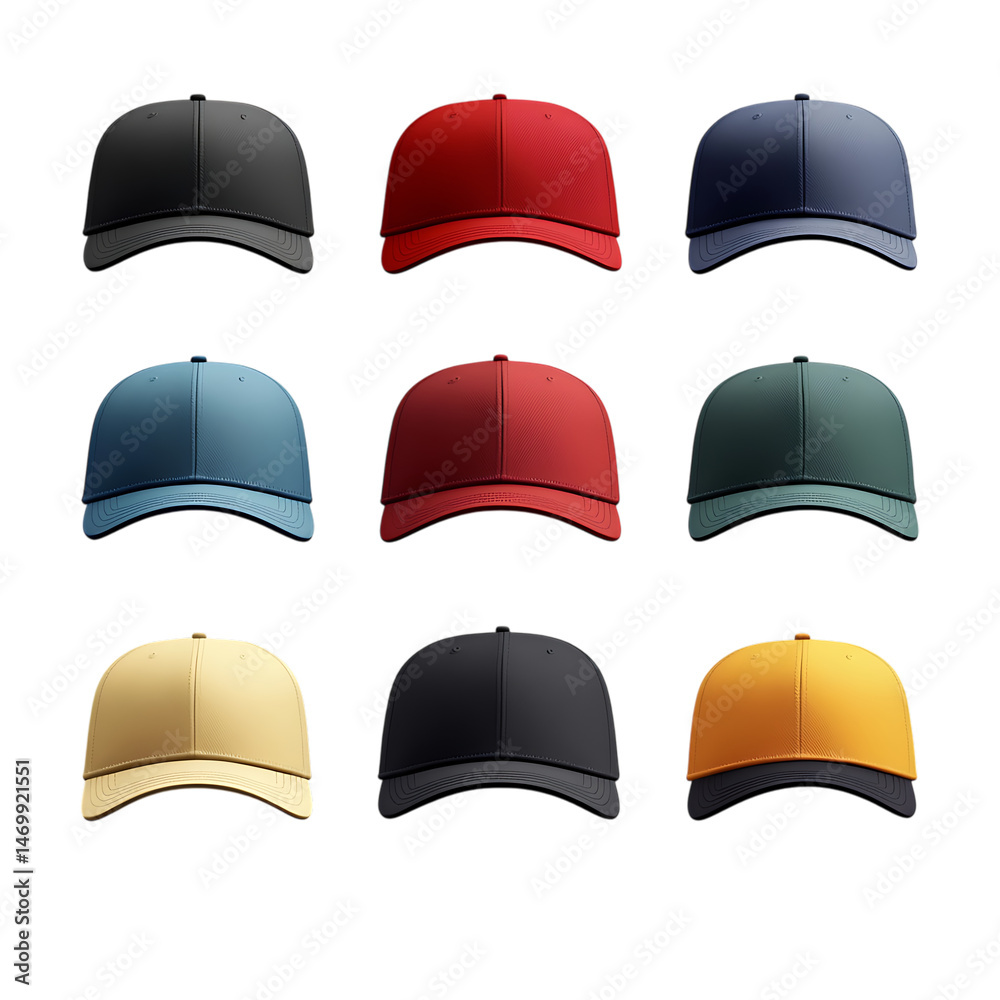 Set of Snapback Cap png Set of Snapback Cap png