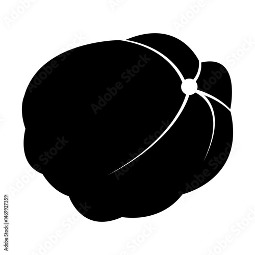 guava black background illustration