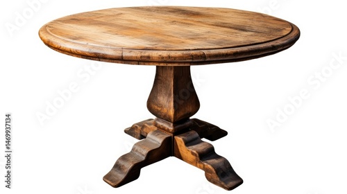  Round Wooden Dining Table