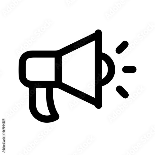 Megaphone Shout Icon Design