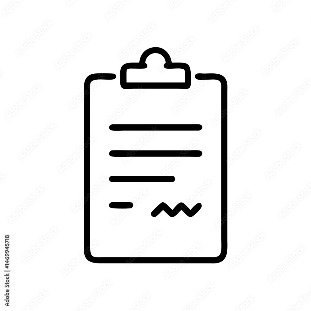 Clipboard Script Notes Icon Design Clipboard Script Notes Icon Design