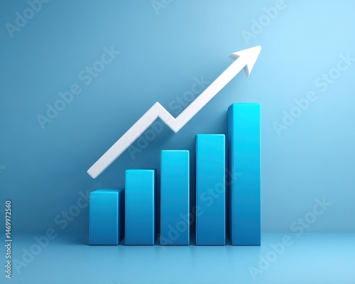 Minimalist investment chart with upward arrow, clean lines, financial success, modern business Free Download Minimalist investment chart with upward arrow, clean lines, financial success, modern business - GFXLoad