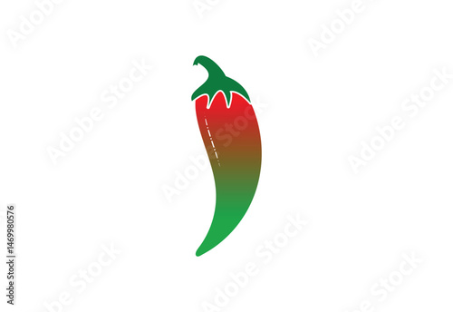 Modern Spicy Chilis logo design, Vector design Concept