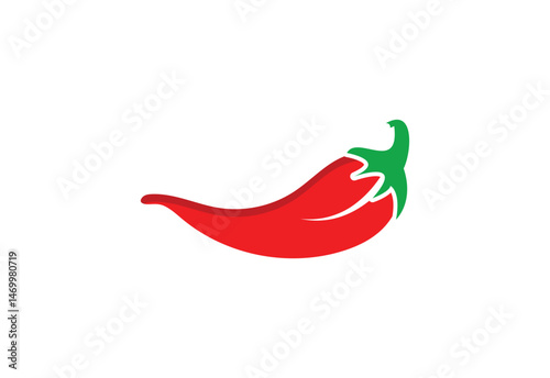 Modern Spicy Chilis logo design, Vector design Concept