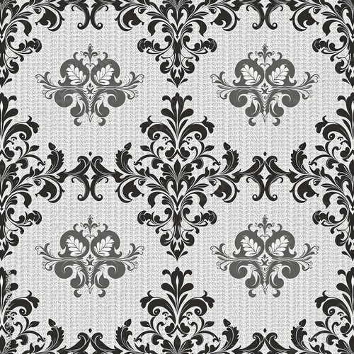 seamless damask pattern