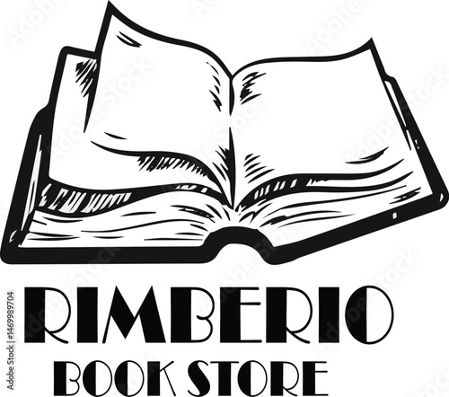 open book vector