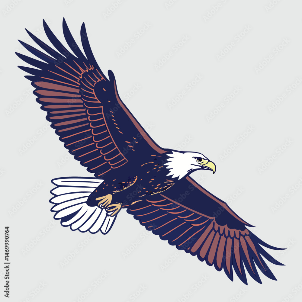 Naklejka premium Eagle vector