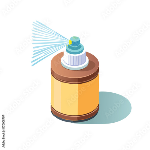 air freshener Vector Illustration with Flat Design, Clean Line Art, and Modern Minimalist AestheticArt.