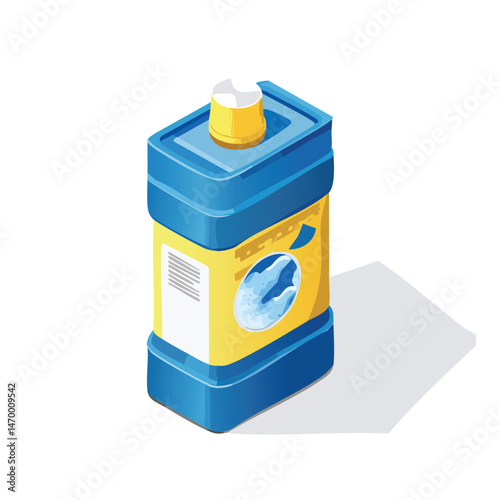 stain remover Vector Illustration with Flat Design, Clean Line Art, and Modern Minimalist AestheticArt.