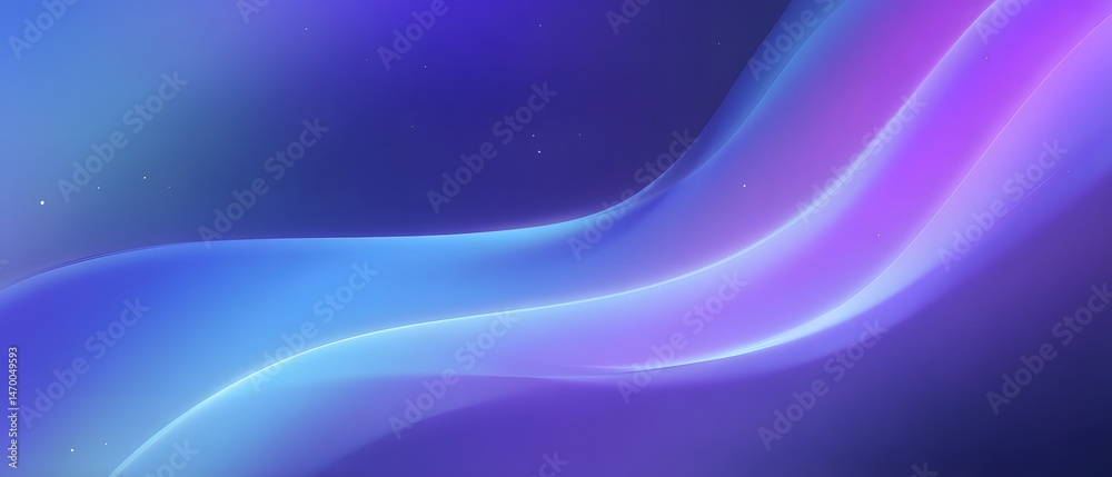 Obraz premium A vibrant and contemporary abstract background featuring a smooth gradient of harmonious colors and clean geometric shapes