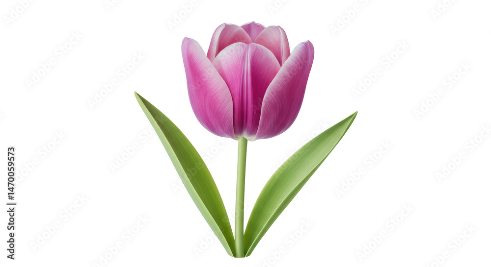 Fototapeta premium Isolated Tulip