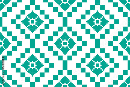 Pixel art background seamless pattern