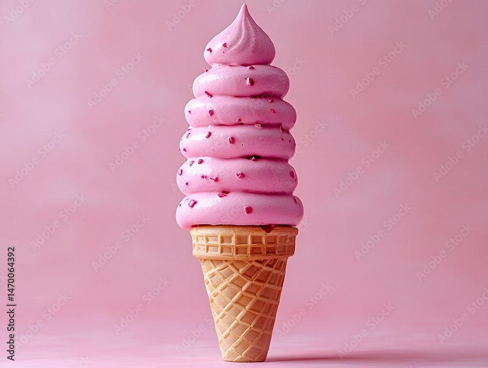 An ice cream progress bar reaching 100 completion
