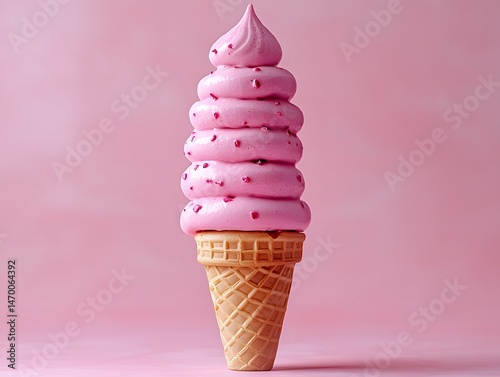 An ice cream progress bar reaching 100 completion