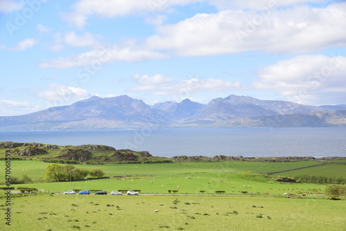 View of Arran from Bute, Scotland