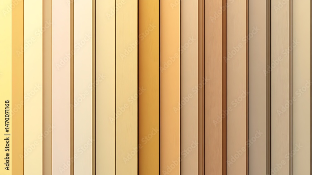 Obraz premium Beige Brown Vertical Stripes Texture.