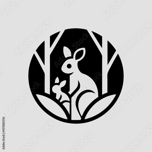 vector image of an animal