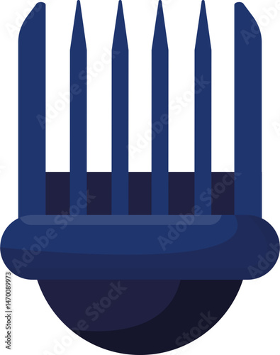 Barbers Shop Tools and Materials Graphic Illustration