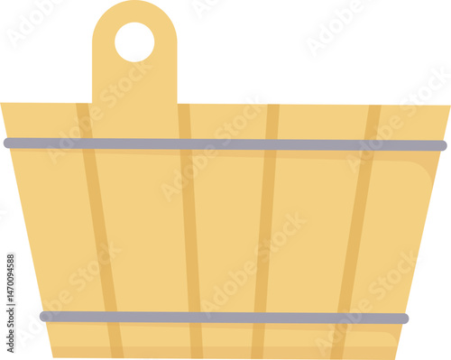 Spa and Sauna Items Graphic Illustration