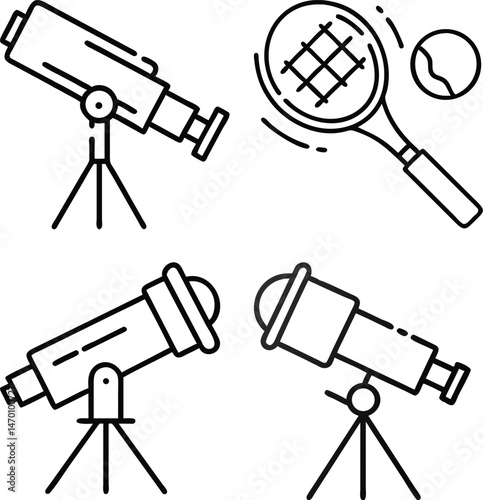 set of icons