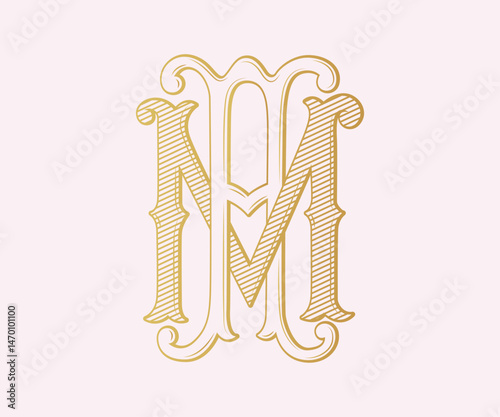 AM, MA, logo AM, logo MA, Letter AM, Letter MA, Monogram AM, Monogram MA , Wedding Monogram, Wedding Logo, Logo Design , Monogram Vintage