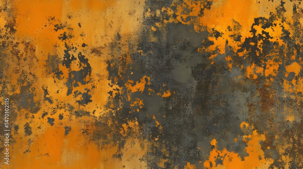 Textured surface with orange and gray tones. Textured surface with orange and gray tones.