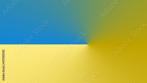 Abstract gradient artwork with blue, yellow, and green hues (1)